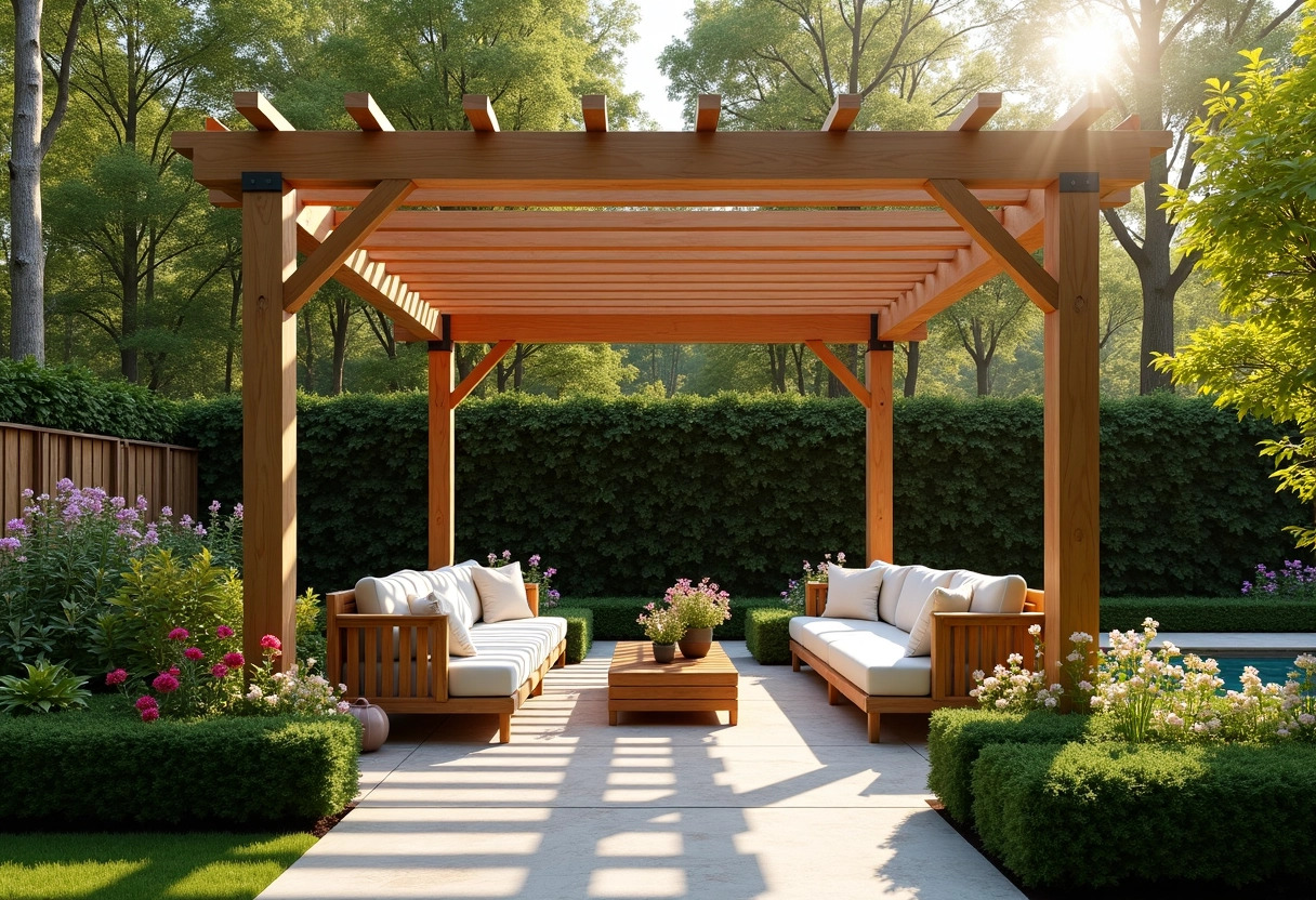 pergola bois