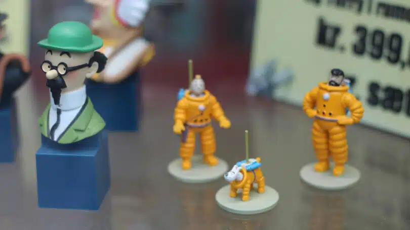 Statuette de Tintin en résine : l'objet de décoration parfait pour les amateurs de BD !